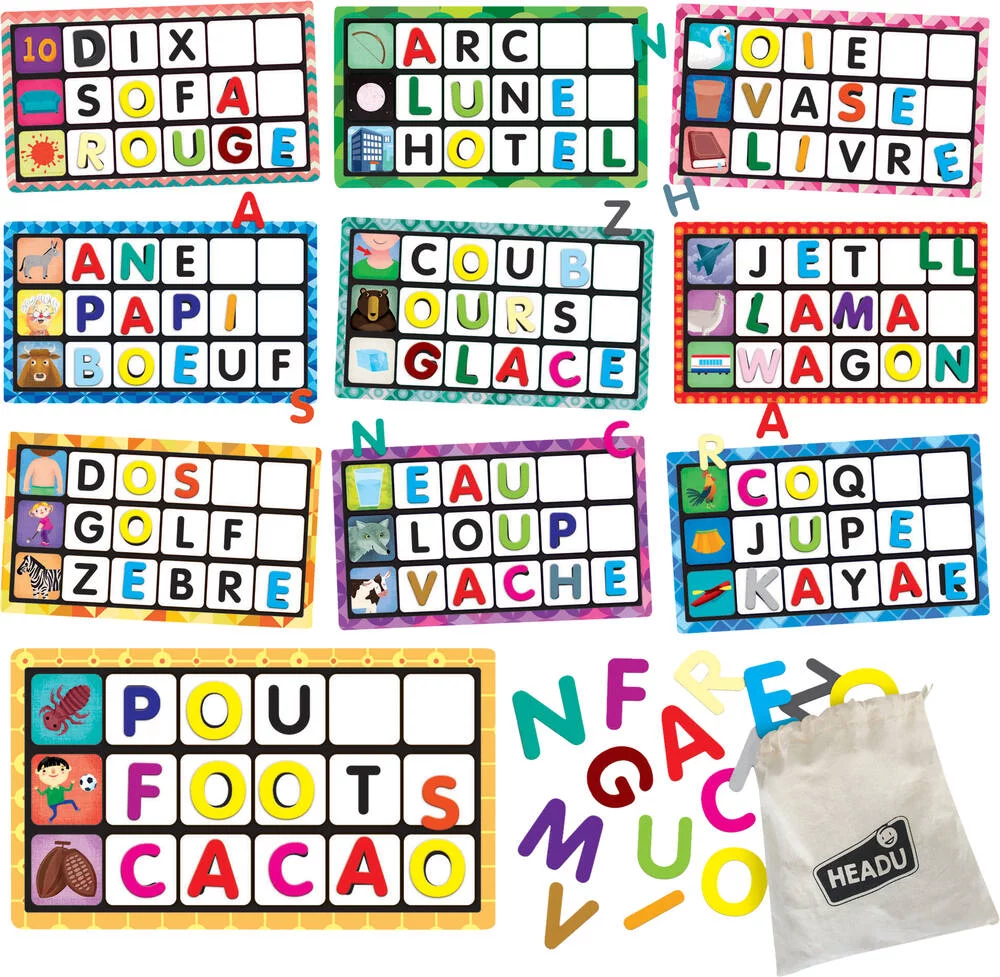 MONTESSORI -LETTRES ET MOTS