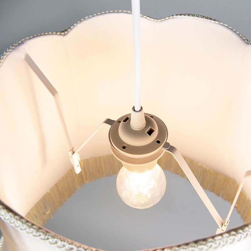 Retro hanglamp crème 45 cm - Granny