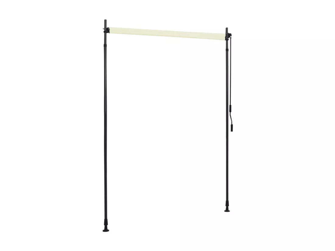 Store roulant d'extérieur 150 x 270 cm Crème