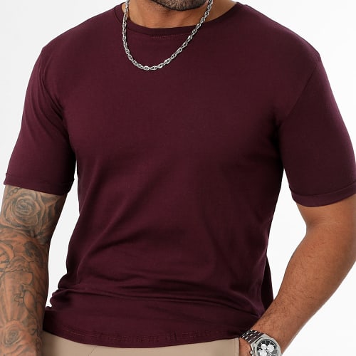 Tee Shirt Oversize 417 Bordeaux