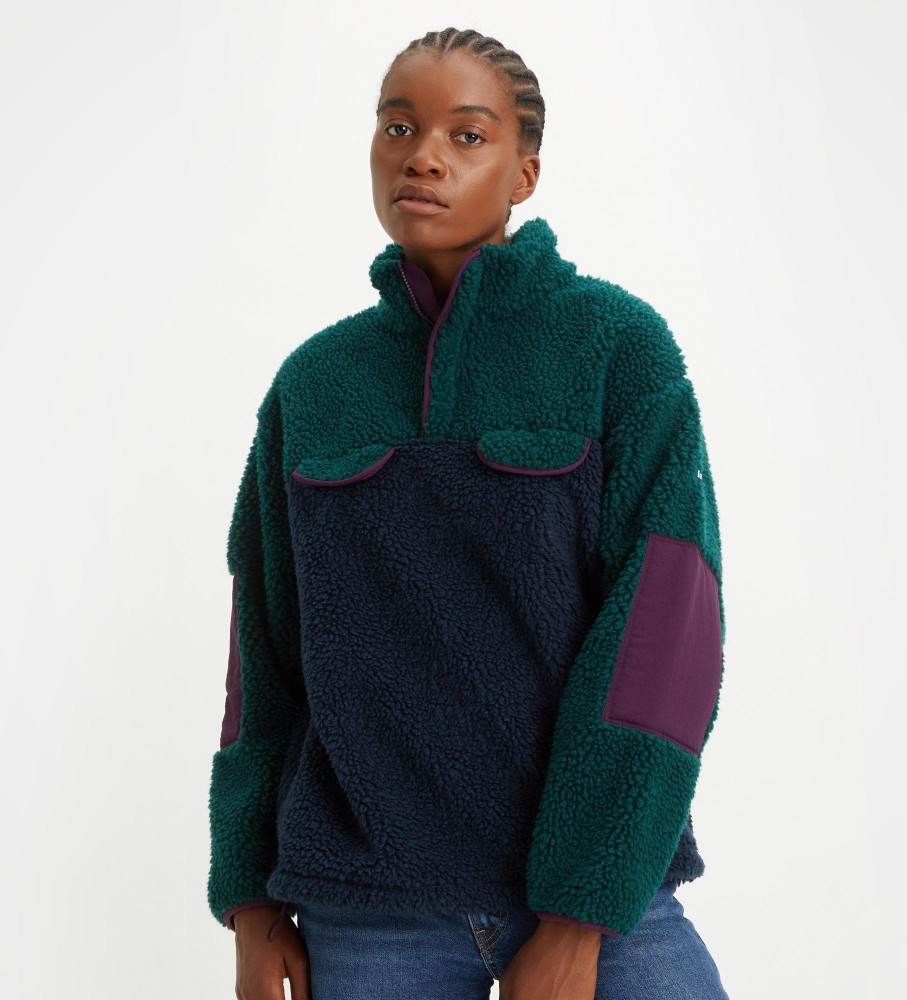 Jaqueta Levi's Montana Sherpa Verde