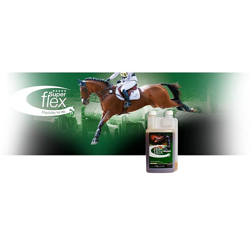 NAF Superflex Liquid – Vloeibaar gewrichtssupplement voor soepele beweging bij paarden