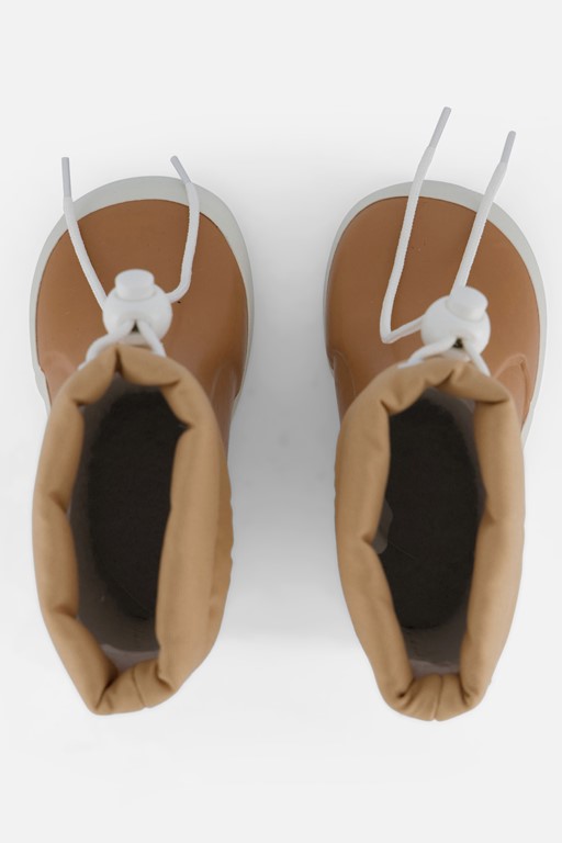 Bergstein Regenlaarzen cognac Rubber