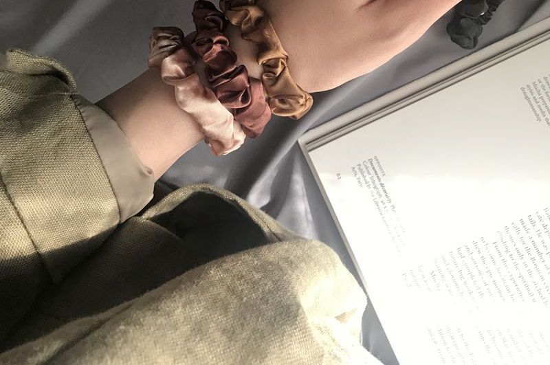 Taimi - Set van 6: Zijden Scrunchies