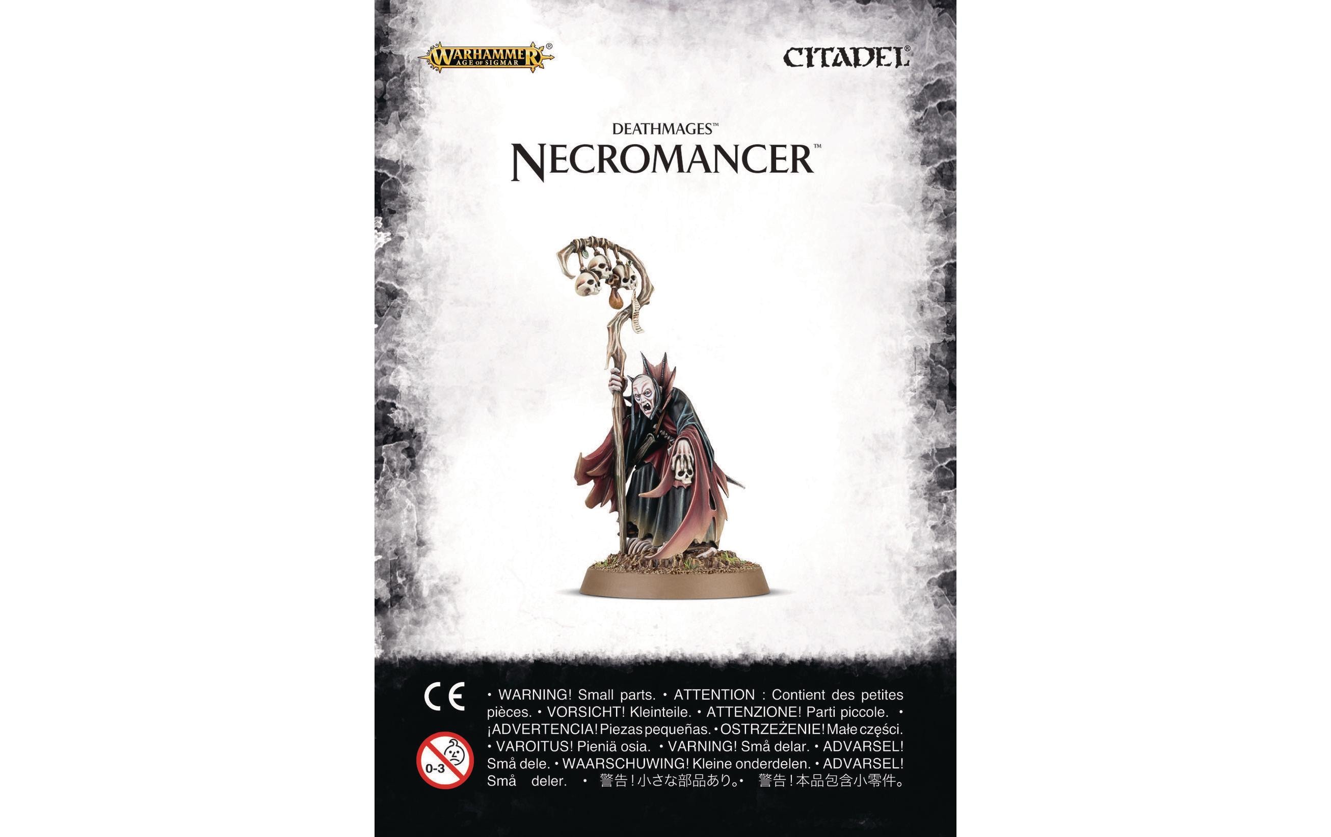 Figur Warhammer Age of Sigmar Deathmages NecromancerWarhammer Miniaturen Bausatz