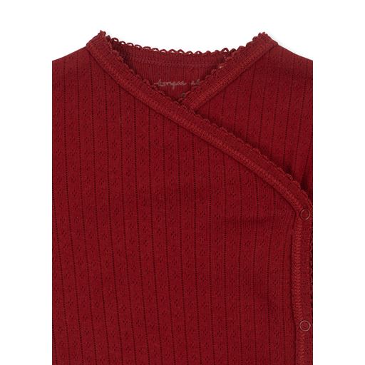 Konges Sløjd Minnie Newborn Body, Red Dahlia, 68 cm