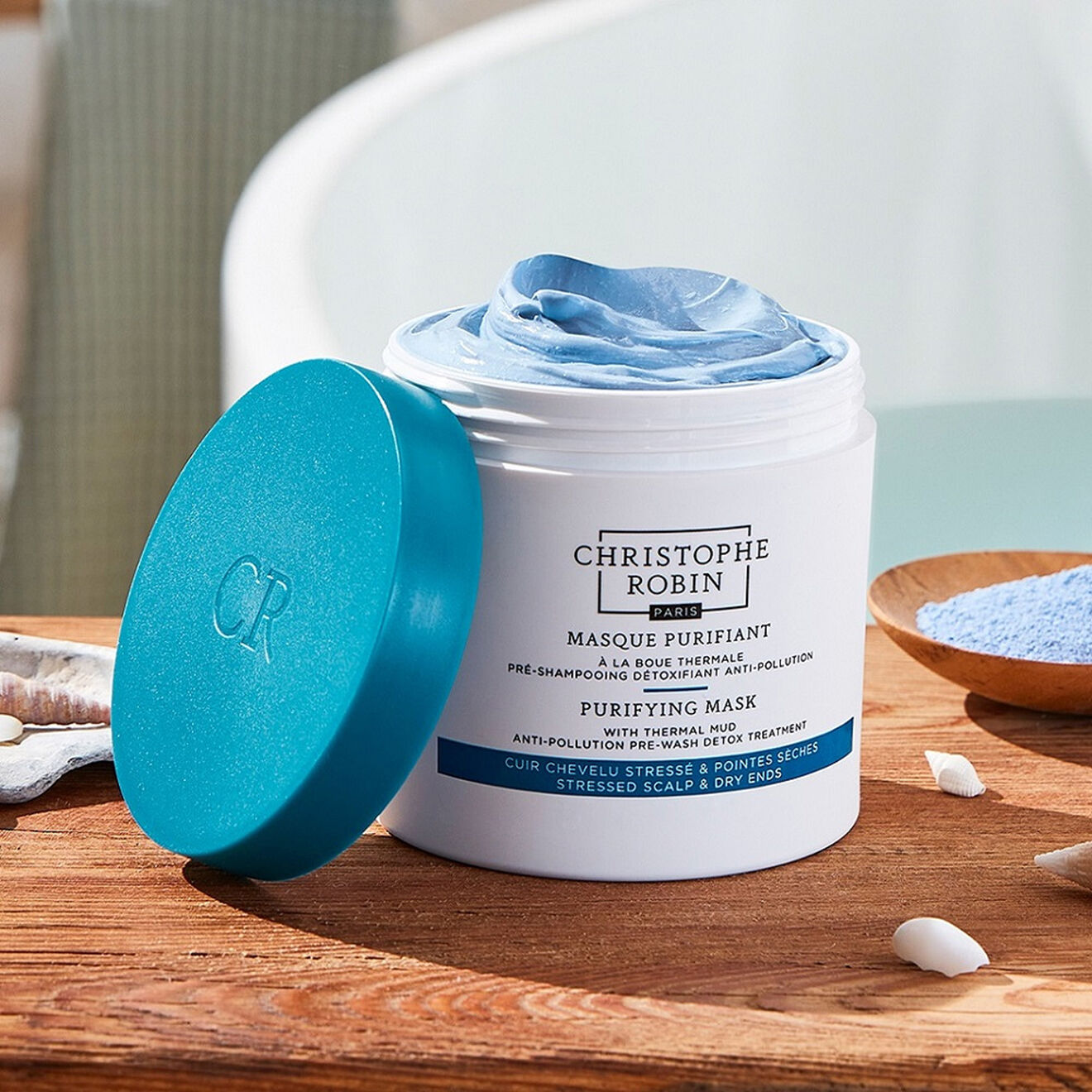 Christophe robin Masque purifiant à la Boue Thermale - 250 ml