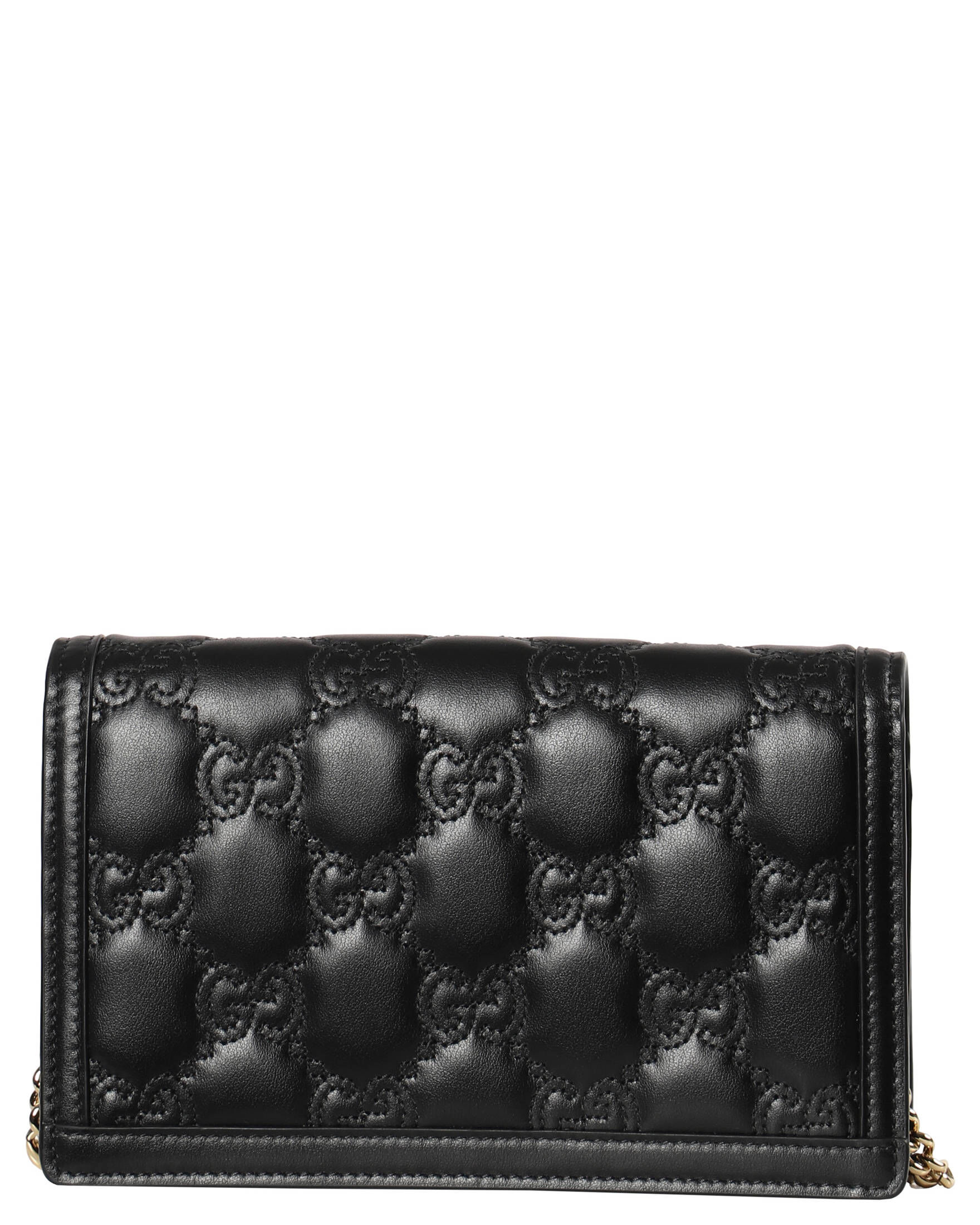 Gucci| Damen Brieftasche WALLET ON CHAIN mit abnehmbarem Riemen