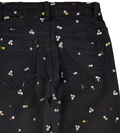 The New Jeans - TnHellen - Wide - Phantom m. Blomster