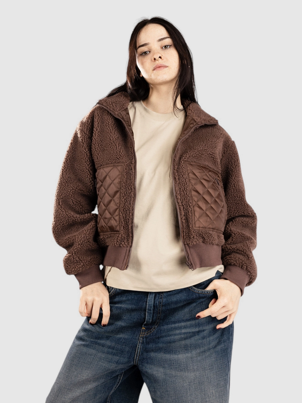Ninth Hall Amory Bomber Jacket brown