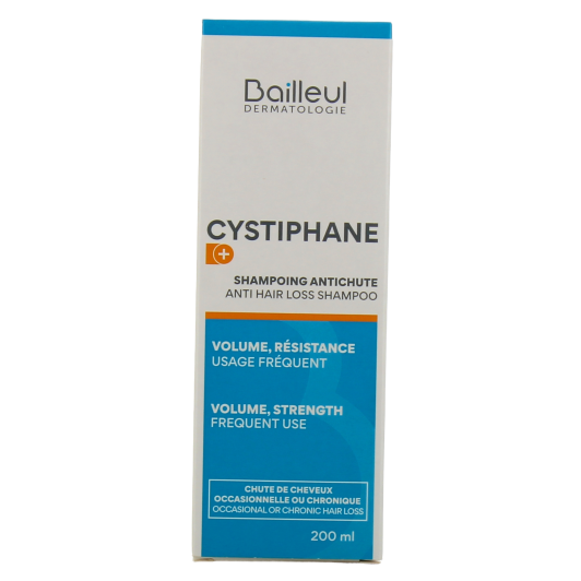 Cystiphane shampoing anti chute - Perte de cheveux - Femme et homme