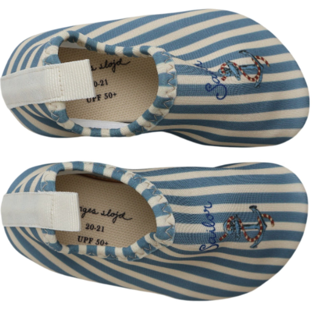 Køb Konges Sløjd Sailor Stripe Aster Badesko