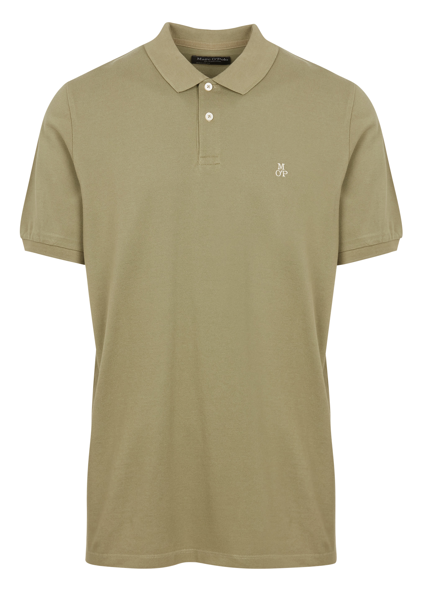 Polo regular-fit en coton | Kaki