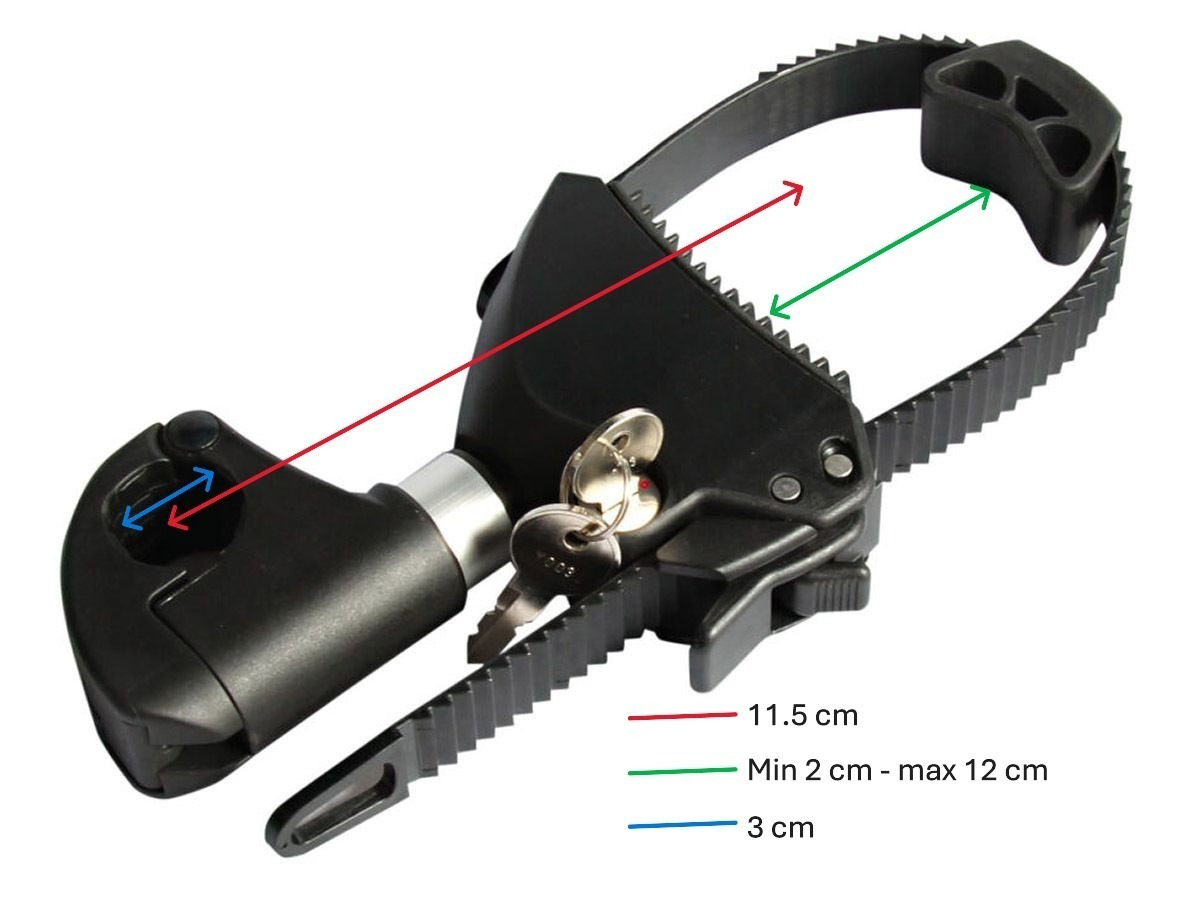 Enduro SD260 framehouder - kort