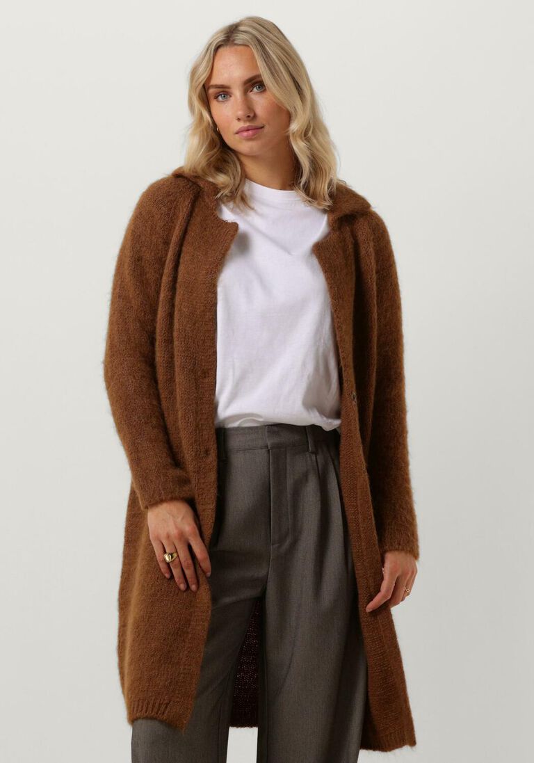 BELLAMY camel bellamy vest mabel