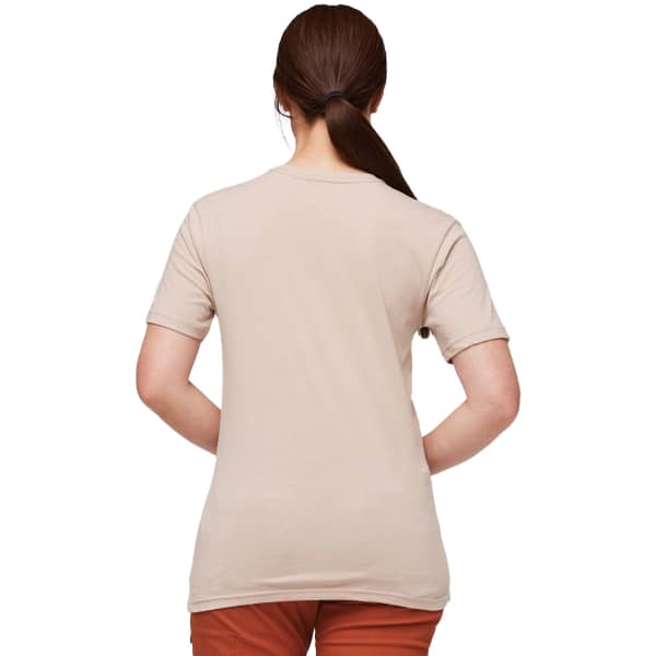 T-shirt COTOPAXI LLAMA STRIPES ORGANIC T-SHIRT W OATMEAL