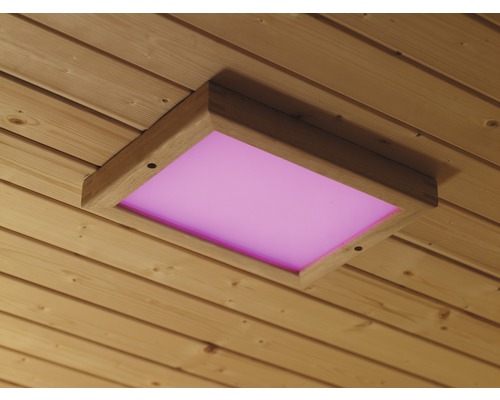 Karibu LED-kleurenlichttoepassing voor infraroodcabine en sauna