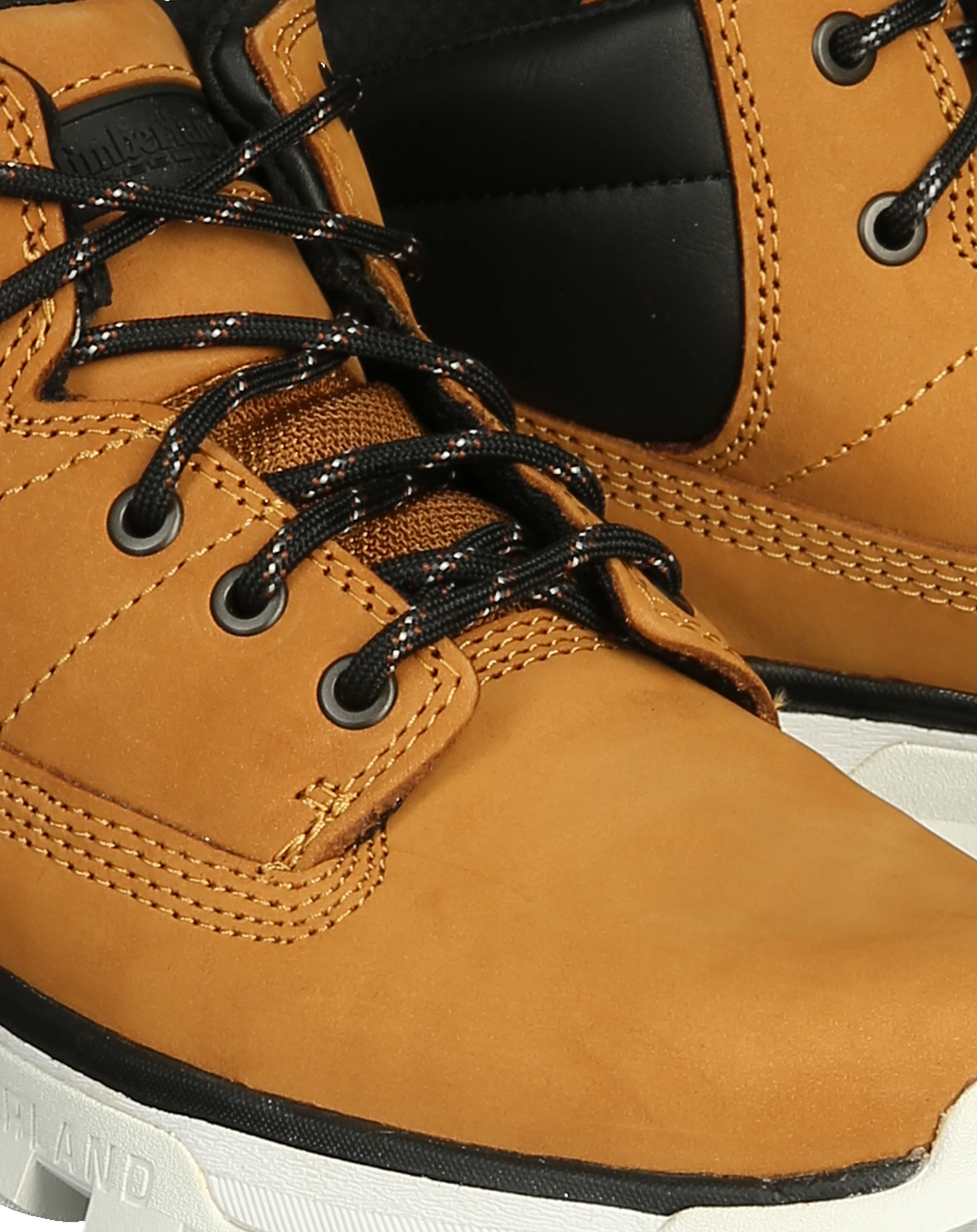 Leder-Schnürboots TREELINE MID in wheat