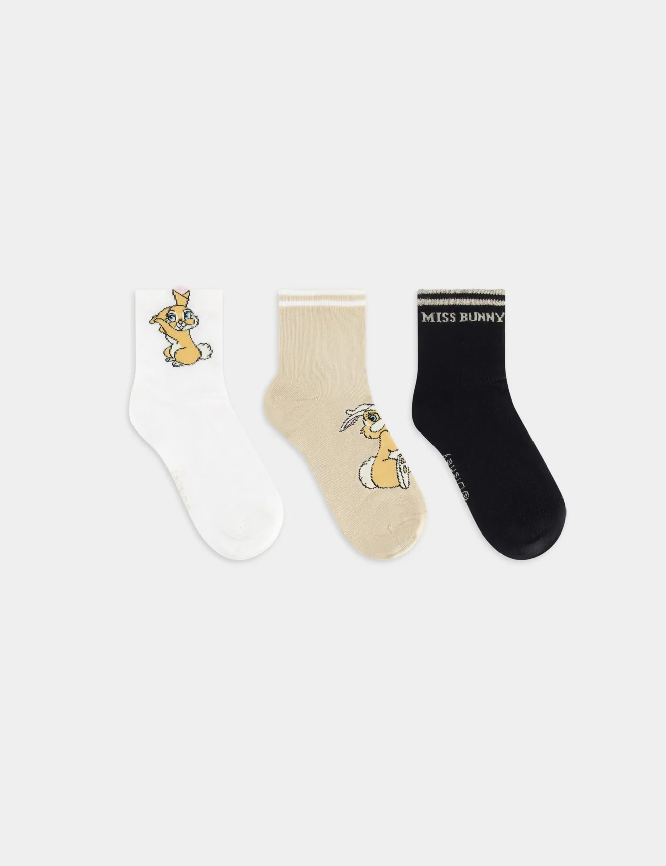 Lot de 3 paires de chaussettes Jennyfer x Disney coloris divers