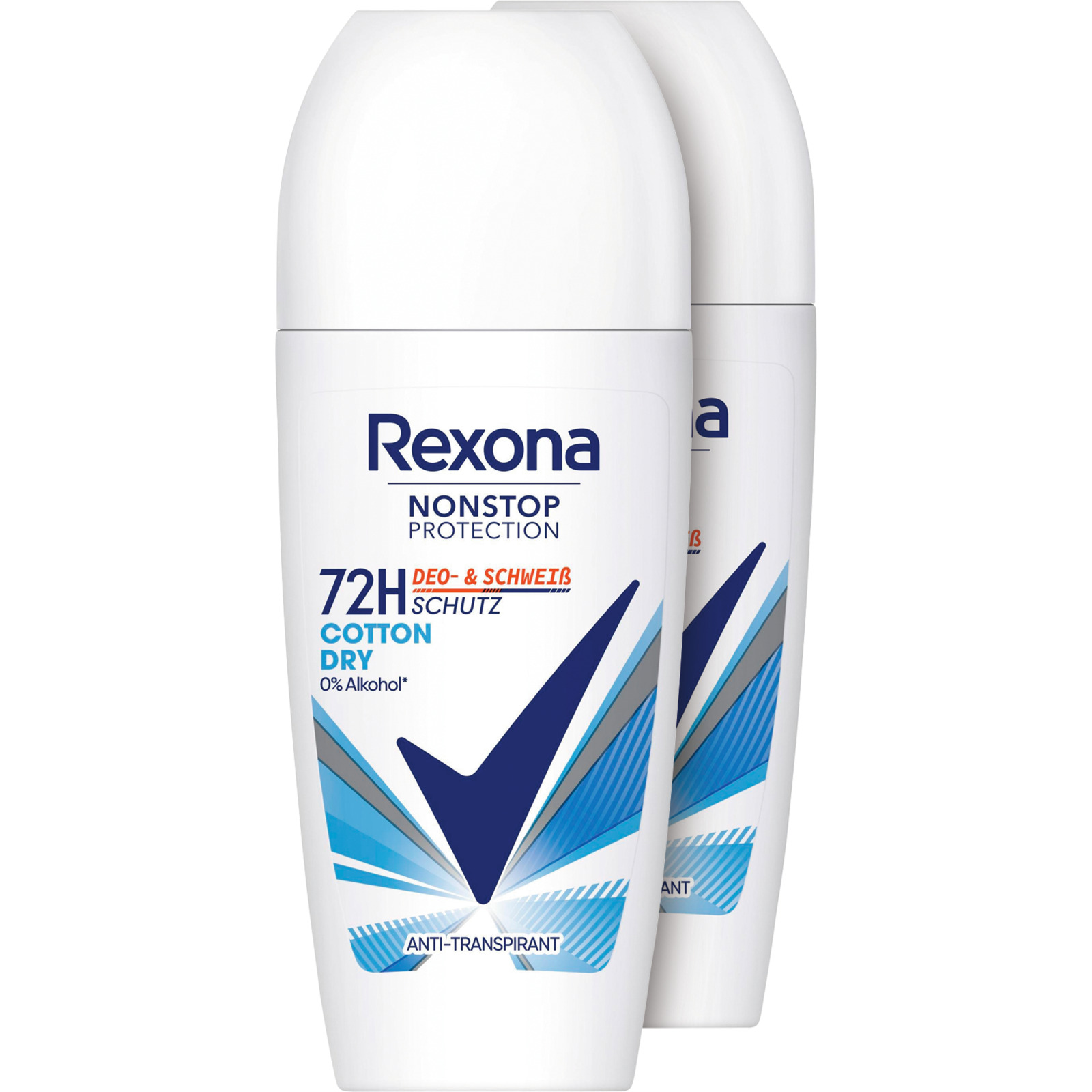 Rexona Roll-On Cotton 2 x 50 ml