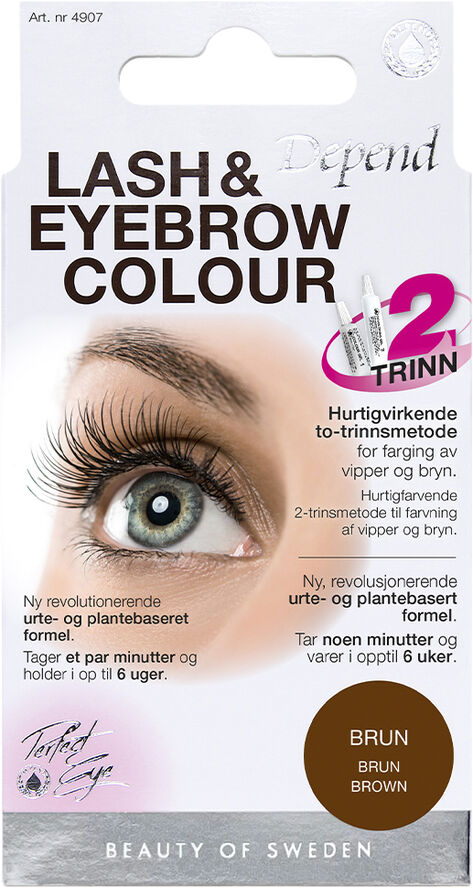 Depend Lash/eyebrow col. Brown