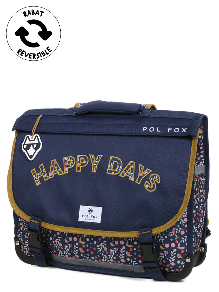 Cartable RÀversible Pol Fox Happy Days 41 cm