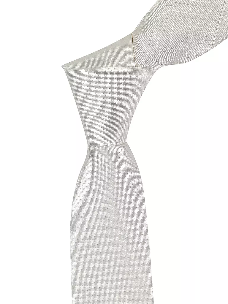 SEIDENFALTER Krawatte beige