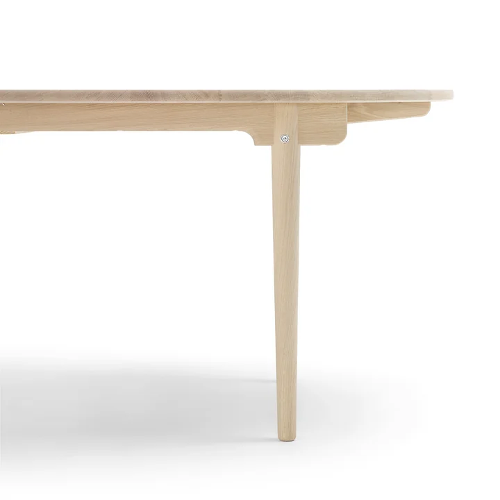 Carl Hansen - CH338 ausziehbarer Esstisch, 200 x 115 cm, Eiche geölt (mit Auszug für 2 Platten)
