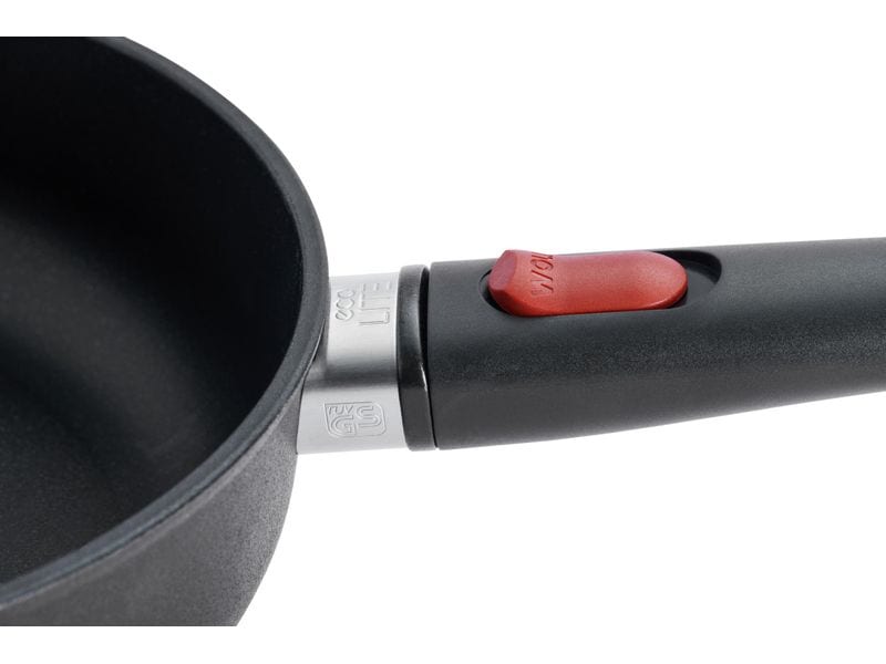 Woll Bratpfanne Eco Lite 28 cm, mit abnehmbarem Griff Aluminium Hochrandpfanne