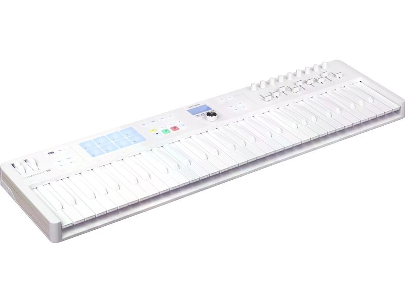 Arturia Keyboard Controller KeyLab Essential 61 – MK3 Standalone Keyboard-Controller mit Tastaturqualität und Software-Bundle