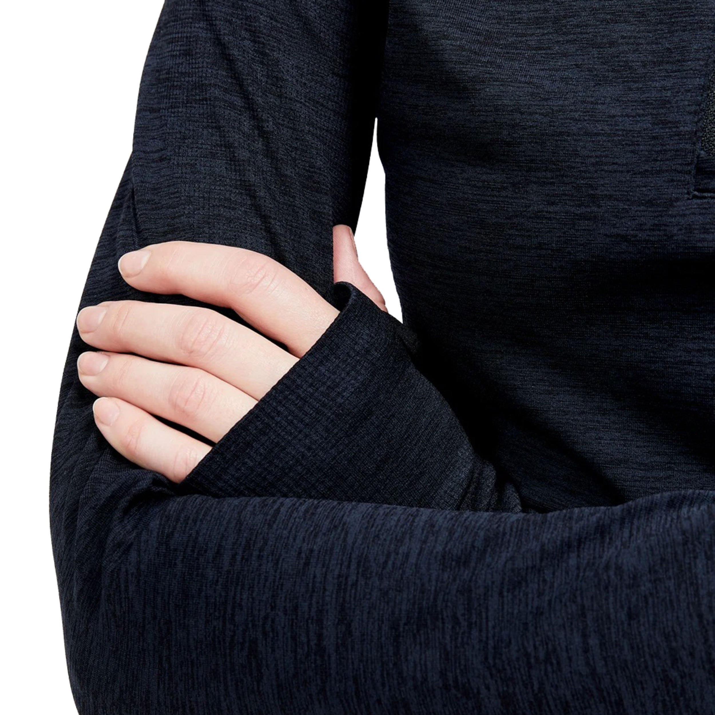 Craft Core Dry Active Comfort Half-Zip Haut Manches Longues Femmes - Noir