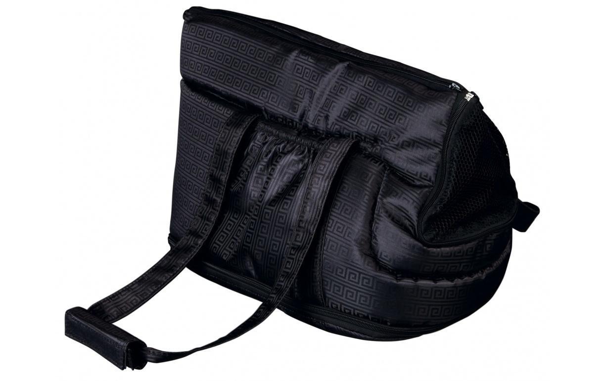 Tiertransport-Tasche Riva SchwarzPraktische Transporttasche für Ihren Hund