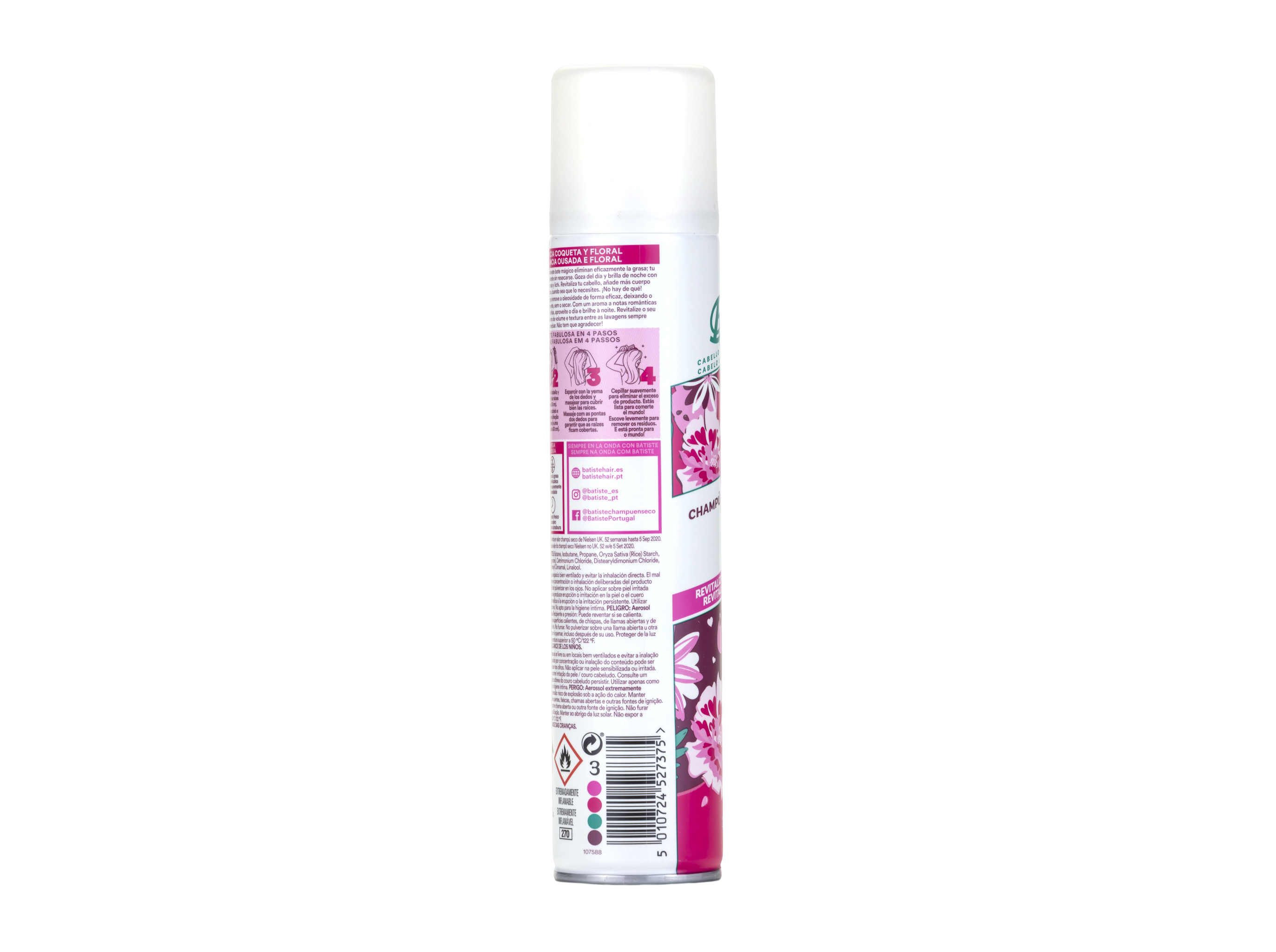 CHAMPÔ SECO BATISTE FLORAL 200 ML