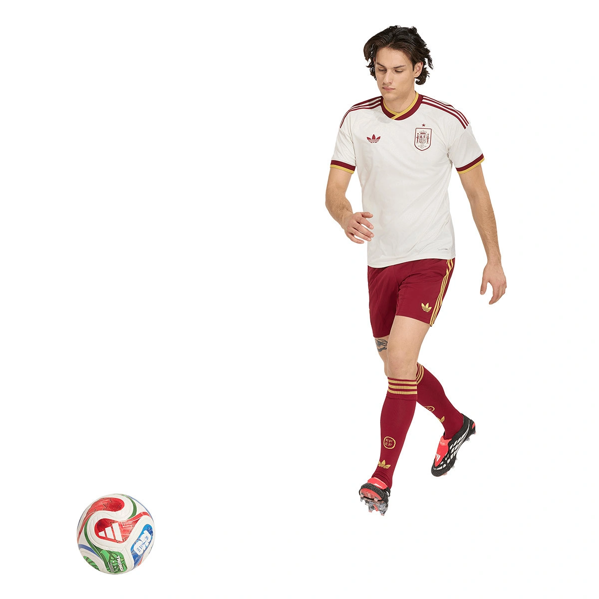 Calções adidas Espanha Segundo equipamento Mundial 2026