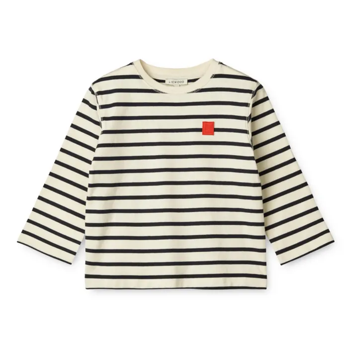 Liewood T-shirt Ullrik Rayé | Bleu marine