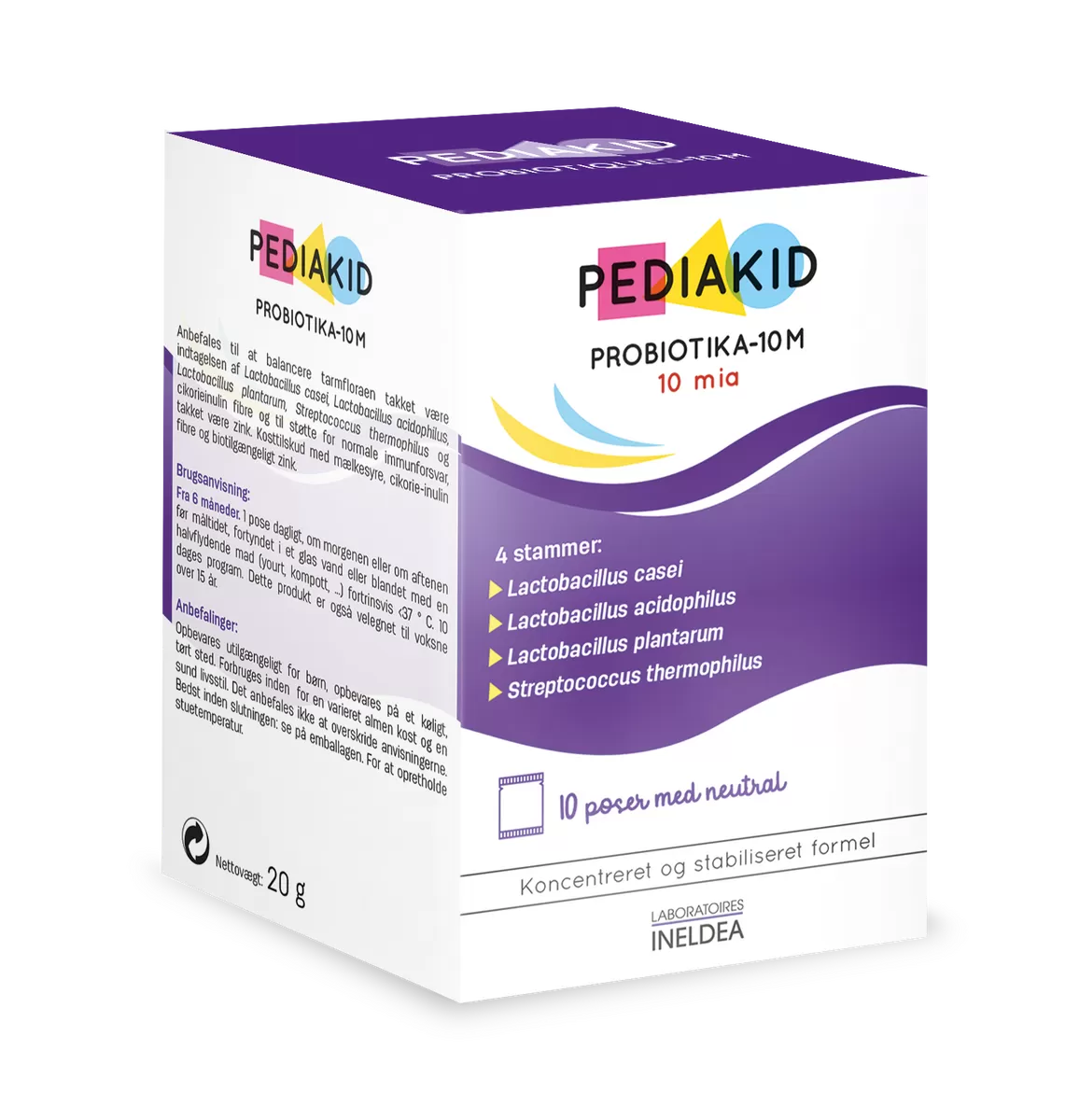Pediakid Probiotika-10M - 10 poser