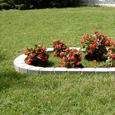 Bordure pavé courbe ton pierre