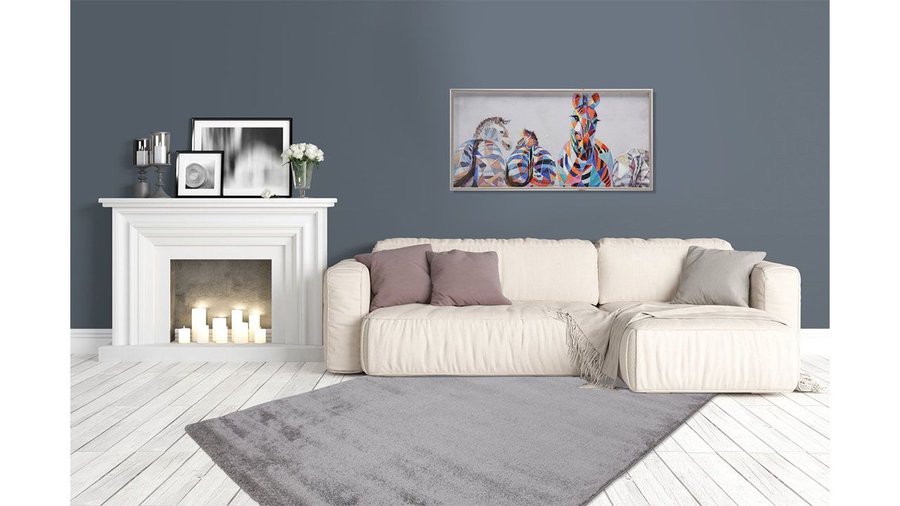 Vloerkleed Zilver Saint Lucia