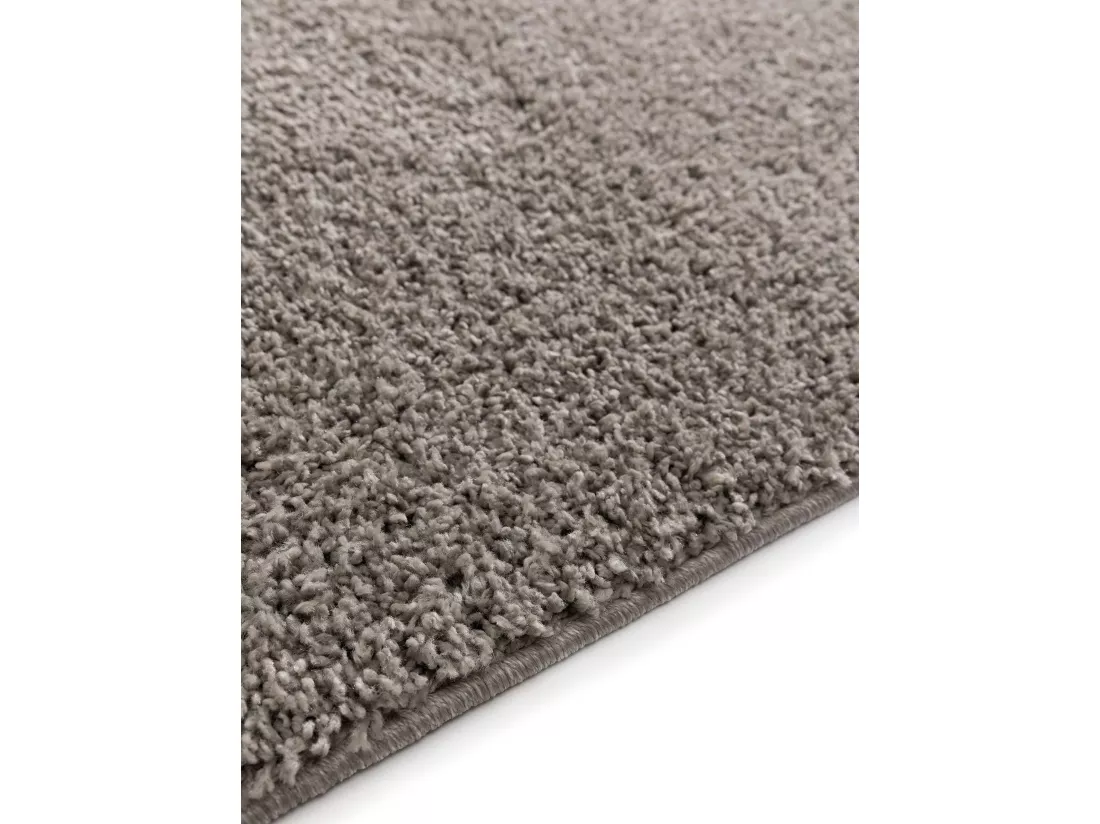 Tapis à poils longs Soho Gris clair 80x250 cm