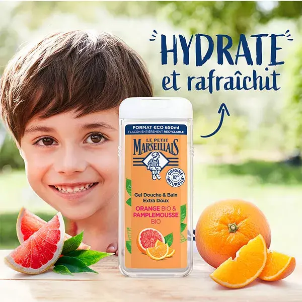 Le Petit Marseillais Gel de Banho Laranja e Toranja 650ml