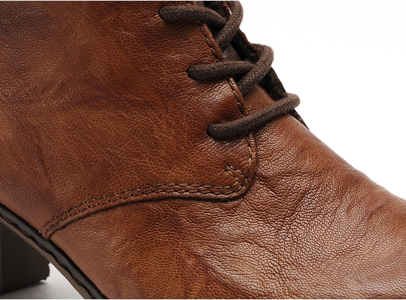 Rieker boots bottine talons femme y2131 marron
