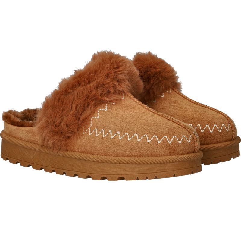 Belizia Pantoffels Bruin Dames