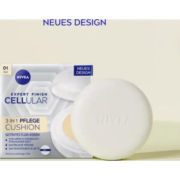 Expert Finish Cellular 3in1 Pflege Cushion 01 Hell
