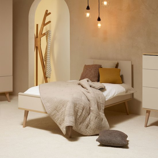 Flow Lit évolutif   Argile & Oak        70 x 140 cm   de               Quax