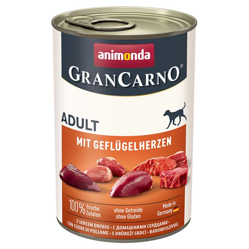 Lot mixte animonda GranCarno Adult 48 x 400 g