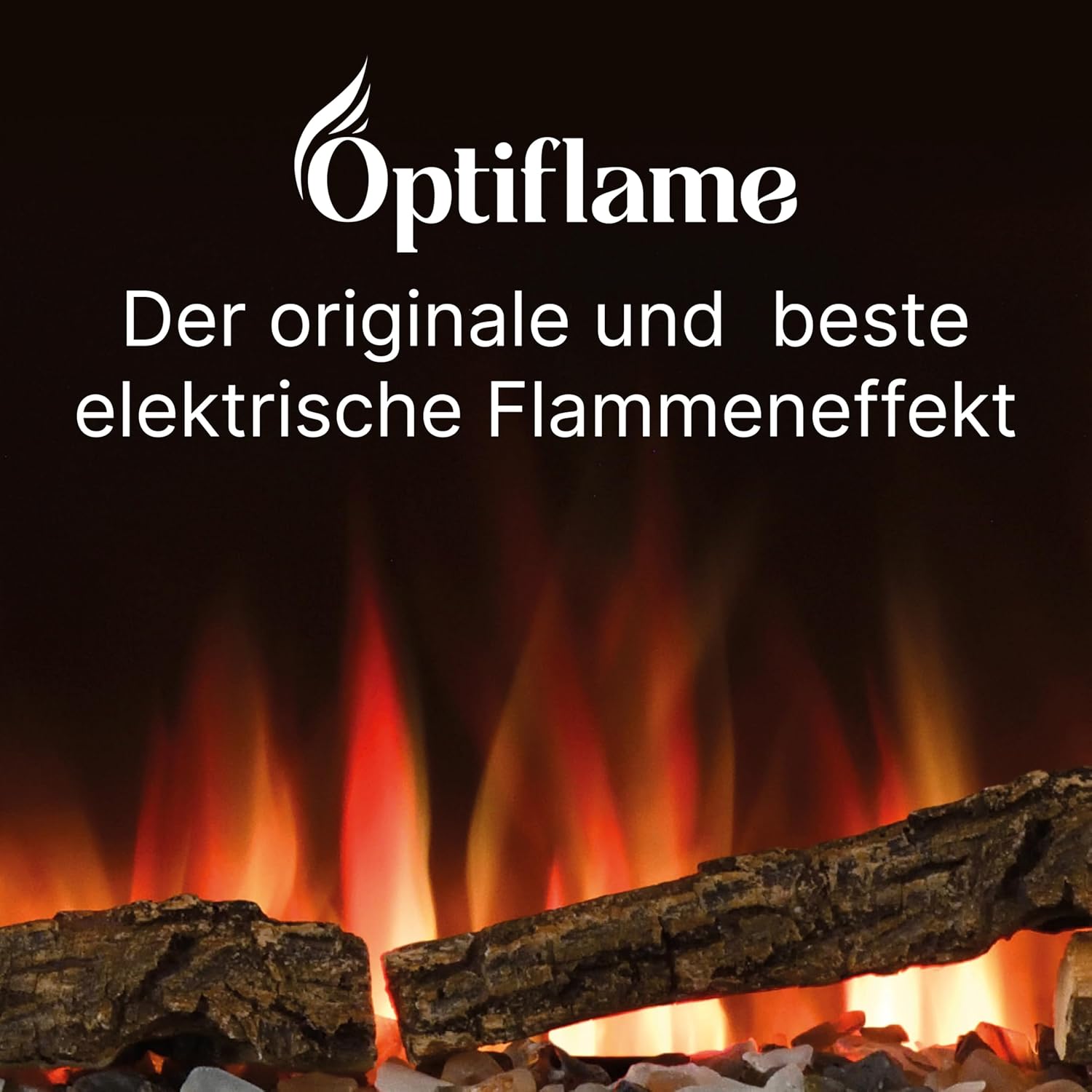 Dimplex Sense Optiflame Media - Wandfeuer, Wandmontage oder Einbau, integrierter elektrischer Kamin, mit 13 Farbthemen, 3 Heizeinstellungen, Fernbedienungen und WLAN, 60 Zoll / 153,3 cm