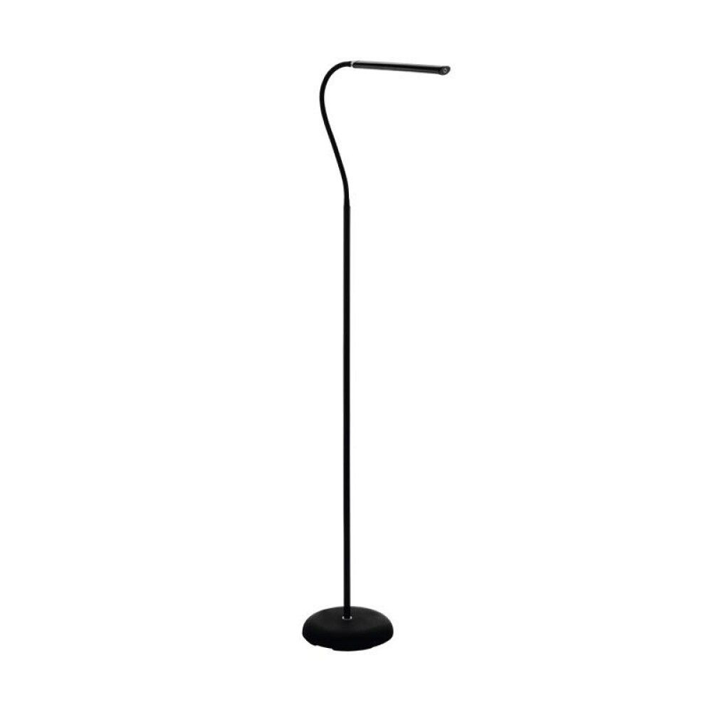 GULVLAMPE EGLO LAROA DIMBAR M/TOUCH 3,5W H130CM SVART