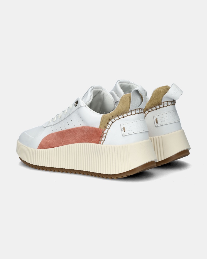 Shabbies Amsterdam Chavi Shot Lage sneakers  - wit