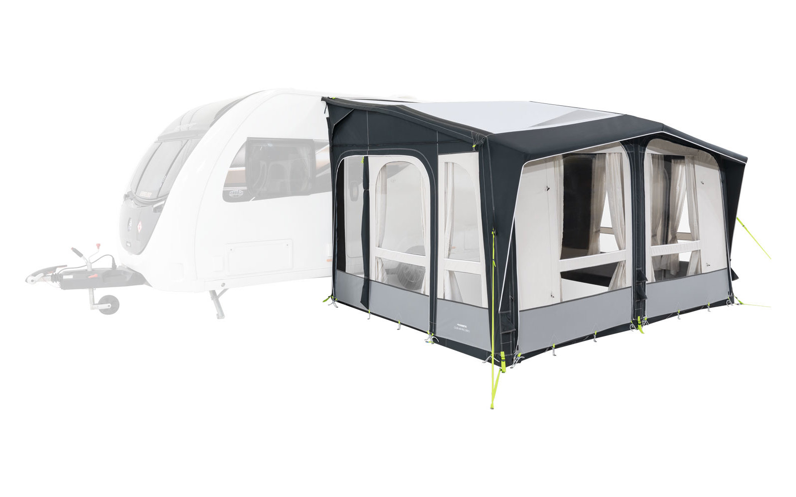 Dometic Club AIR Pro 390 S Aufblasbares statisches Vorzelt Breite 3,9 m Anbauhöhe 235 - 265 cm