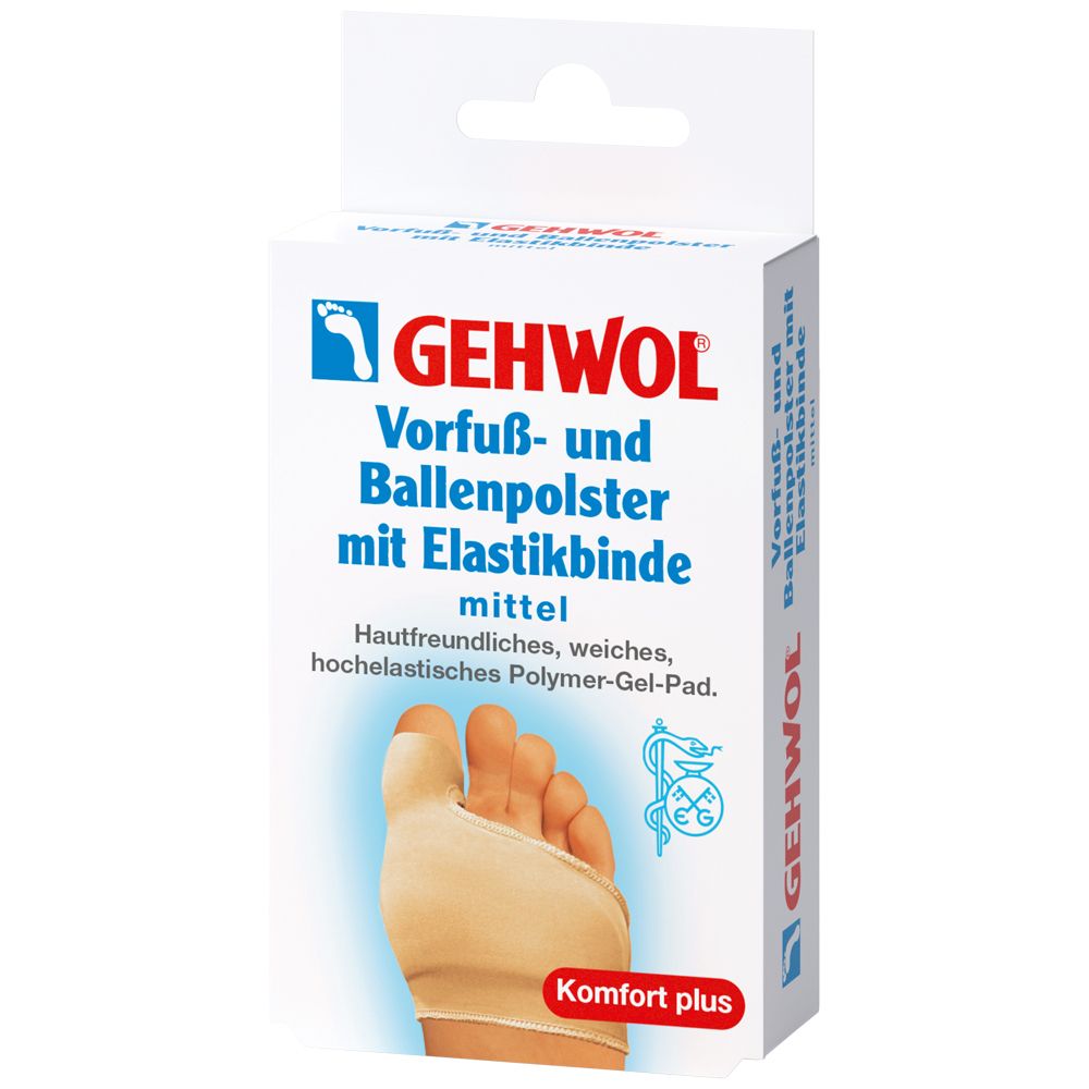 GEHWOL® Vorfuß- und Ballenpolster mit Elastikbinde